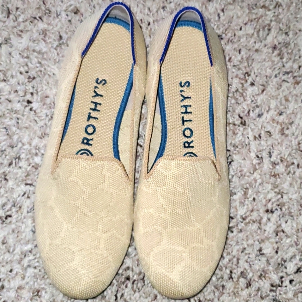 Rothys Loafer | Sahara gold | size 6.5